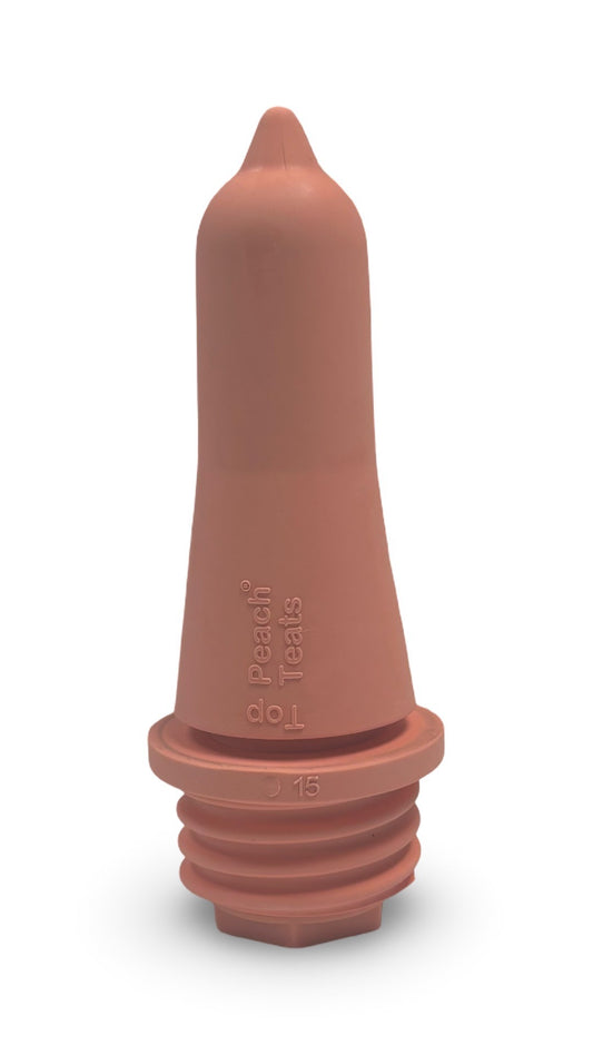 Box of 50 Pink Threaded Peach Teats (Original)
