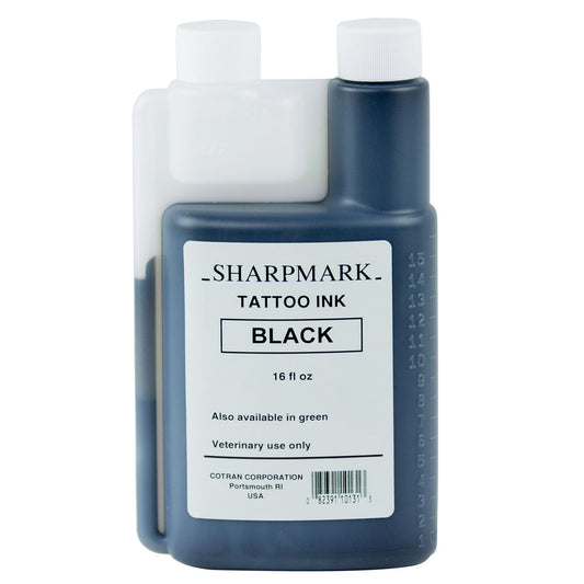Tattoo ink , 16 fl oz bottle,  Black
