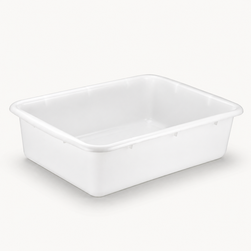 Small White Livestock Sorting & Storage Bin