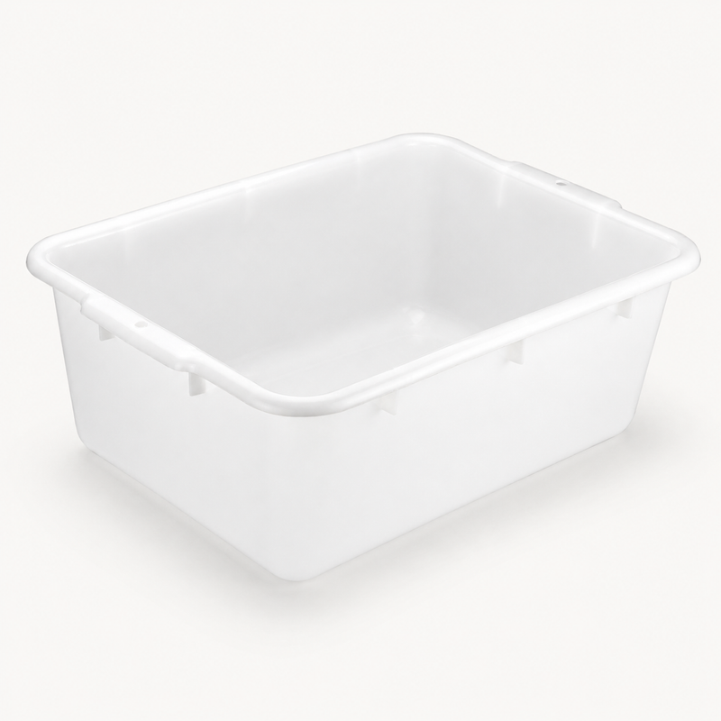 Deep White Small Livestock Sorting & Storage Bin