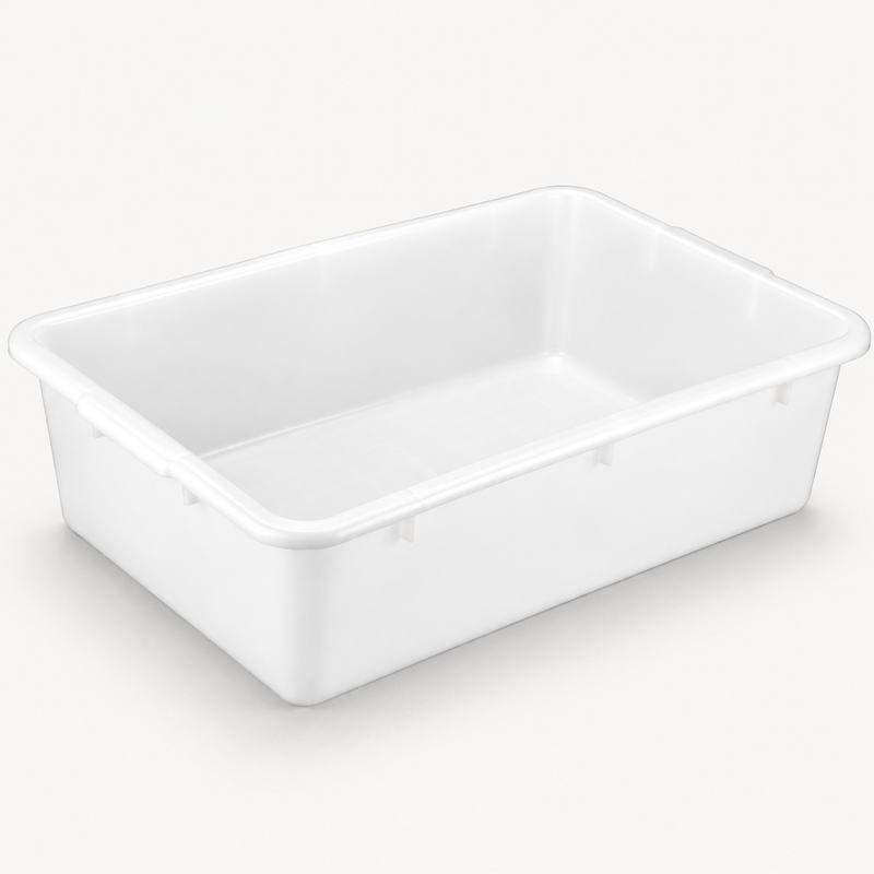 Large White Livestock Sorting & Storage Bin
