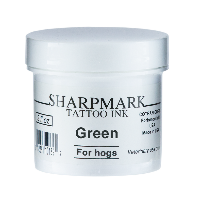 Tattoo Ink, 3 fl. oz jar, Green