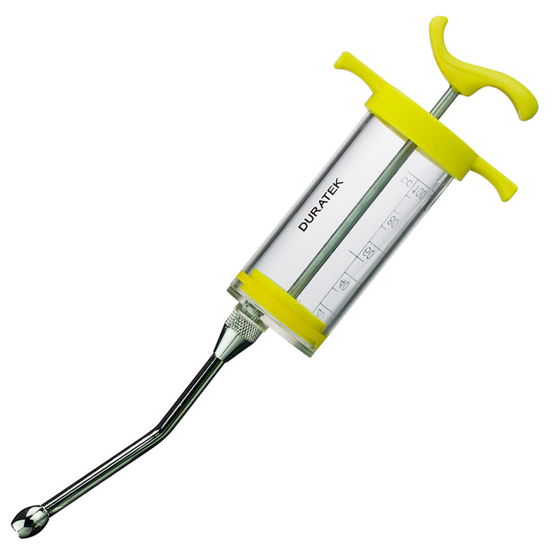 Duratek Nylon Yellow Syringe (100cc)