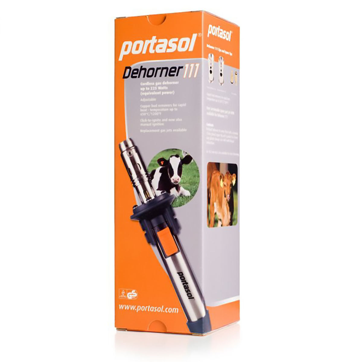 Portasol Dehorner box for dehorning 