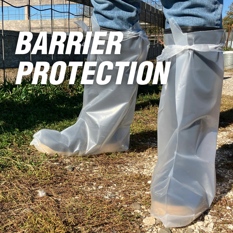 Sharplex 6 mil Quick Tie Boot Cover (Box of 50)