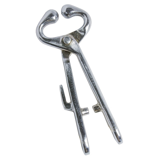 Heavy-duty steel bull lead designed for secure handling and restraint of bulls and large livestock in farm and cattle operations.