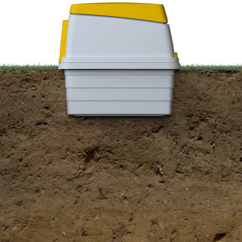 Image of rabbit burrowing base underground 