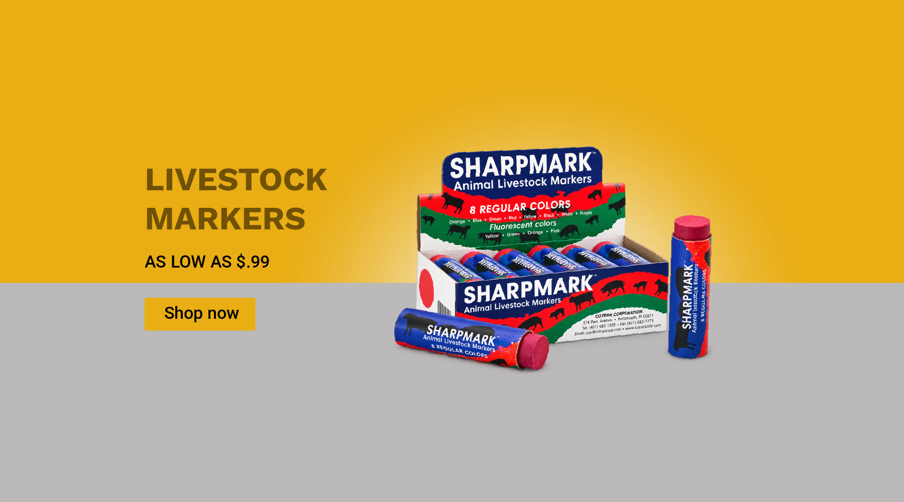 Sharpmark Livestock Identification markers