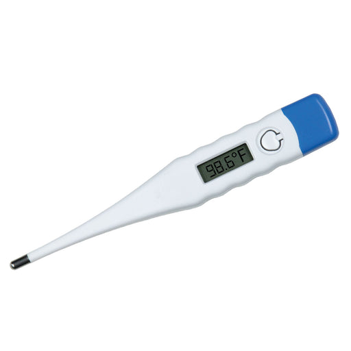 SHARPTEMP rigid digital veterinary thermometer for livestock and farm animals, durable digital temperature thermometer for cattle, horses, and veterinary health monitoring