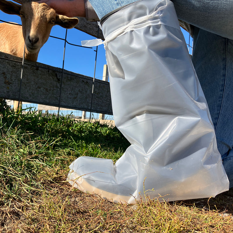 Sharplex 6 mil Quick Tie Boot Cover (Box of 100)