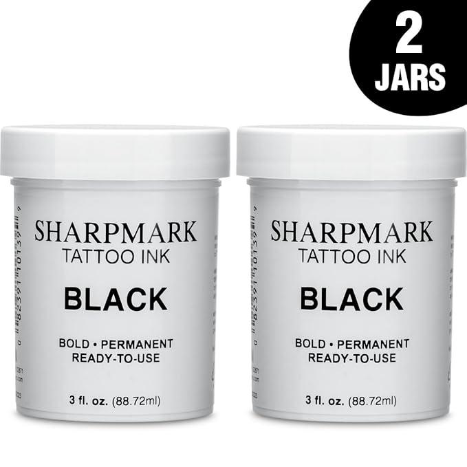 Sharpmark Black Livestock ink 2 pack for identification