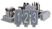 Tattoo digits for livestock identification