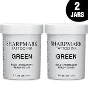 BOCCS 2 pack of green tattoo ink for livestock identification