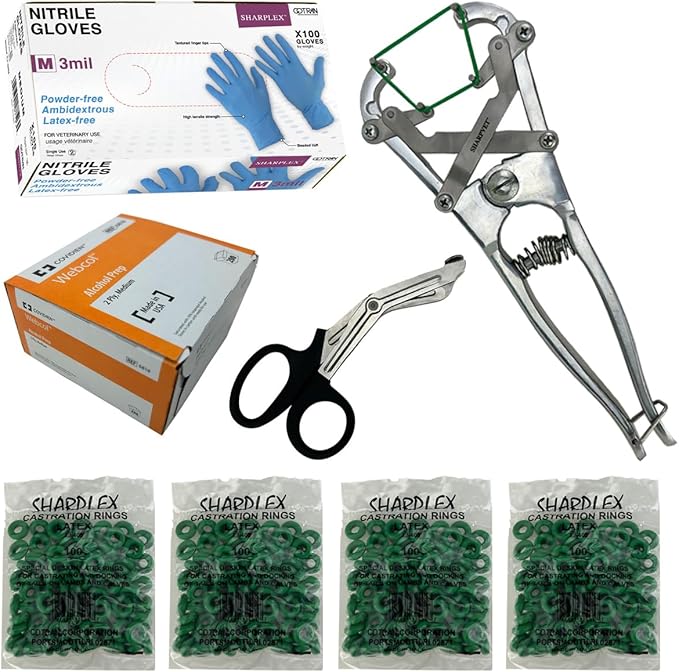 Aluminum Base Livestock Banding Kit (10 inch ℓ)