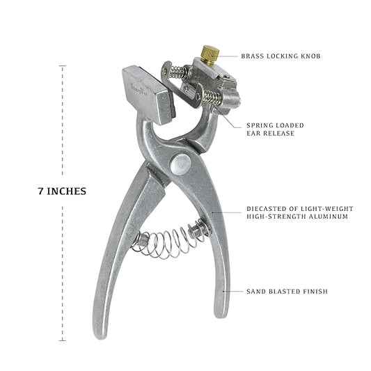 BOCCS Small Animal Complete Tattooing Kit  (Small, Green)