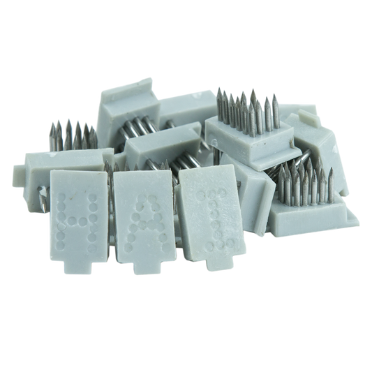 Tattoo Letters A-Z, for small pliers 5/16"