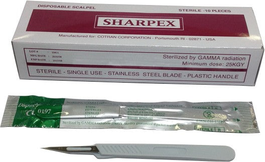Sharplex Disposable Scapel Blades 