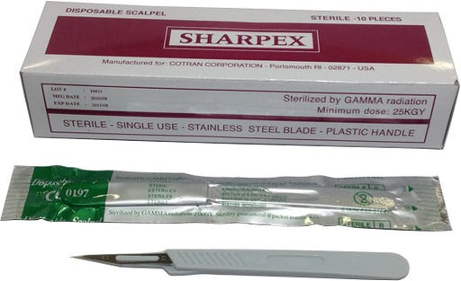 Sharplex Disposable Scapel Blades 